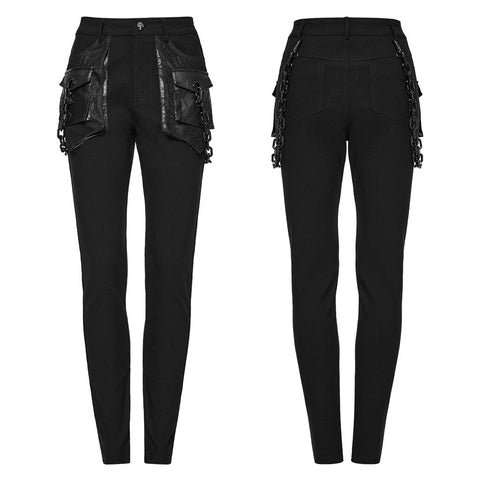 Punk 3D pocket trousers