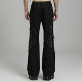PUNK Personalized Flare Pants For Men