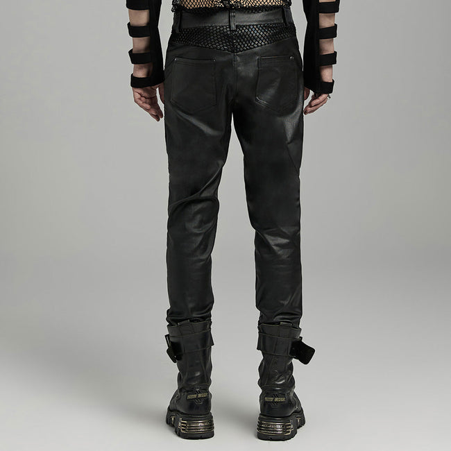 PUNK Creative Structural Handsome Pants