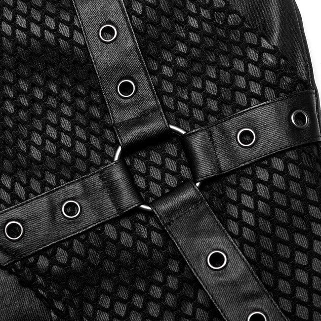 PUNK Creative Structural Handsome Pants