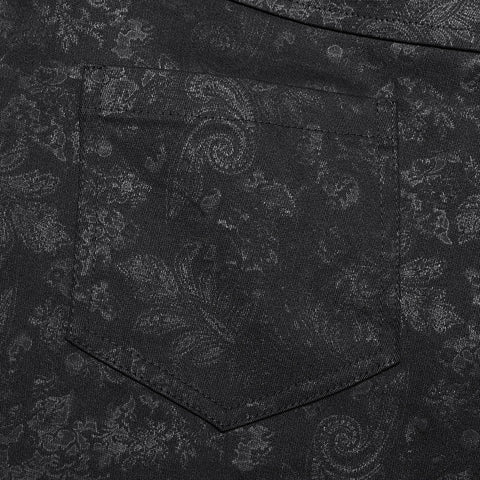 Goth retro metal leggings