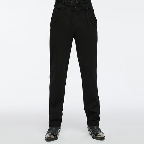 Goth minimalist trousers