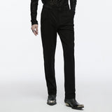 Goth minimalist trousers