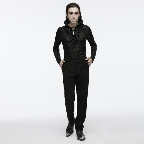 Goth minimalist trousers