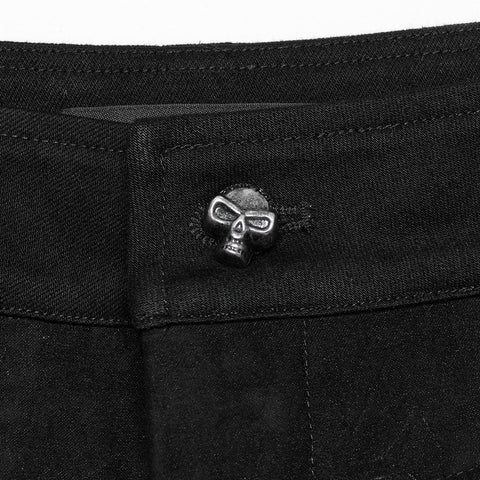 Punk handsome denim pants