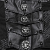 Punk armor fragments shorts