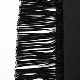 Punk detachable tassel pants