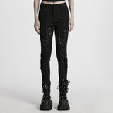 Cyberpunk eye-catching tight leggings