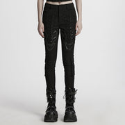 Cyberpunk eye-catching tight leggings