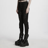 Cyberpunk eye-catching tight leggings