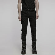 2025 Simple punk denim pants