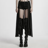 Punk two-piece skirt shorts