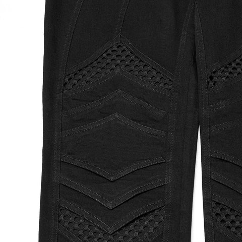 Punk structure tight pants