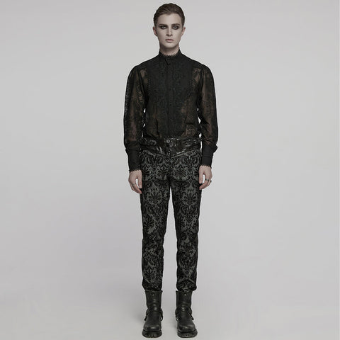 Goth Palace Embroidered Suit Pants