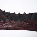 Goth Flared Skirt Pants