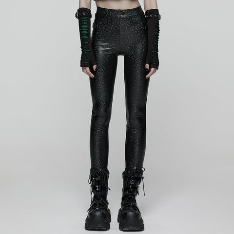 Goth Stretchy Skinny Leggings