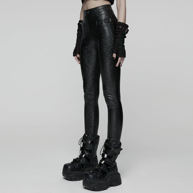 Goth Stretchy Skinny Leggings