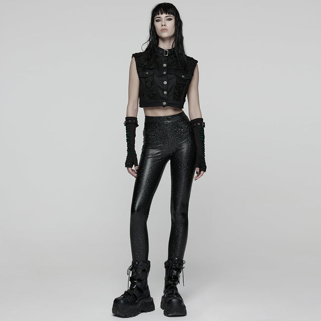 Goth Stretchy Skinny Leggings