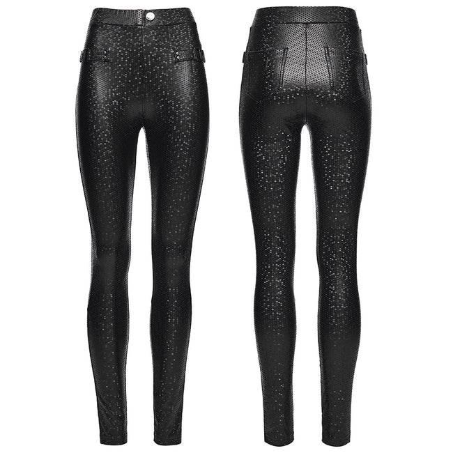 Goth Stretchy Skinny Leggings