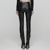 Punk Woven-Cross Leggings