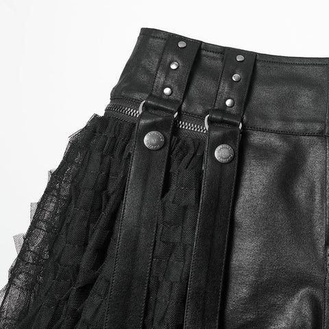 Sweet Detachable Punk Culottes