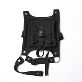 Punk Detachable Leg Pockets Leggings