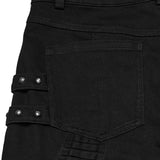 Punk techwear denim pants