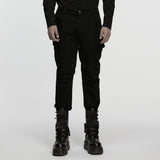Punk techwear denim pants