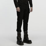 Punk techwear denim pants