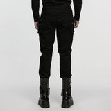 Punk techwear denim pants