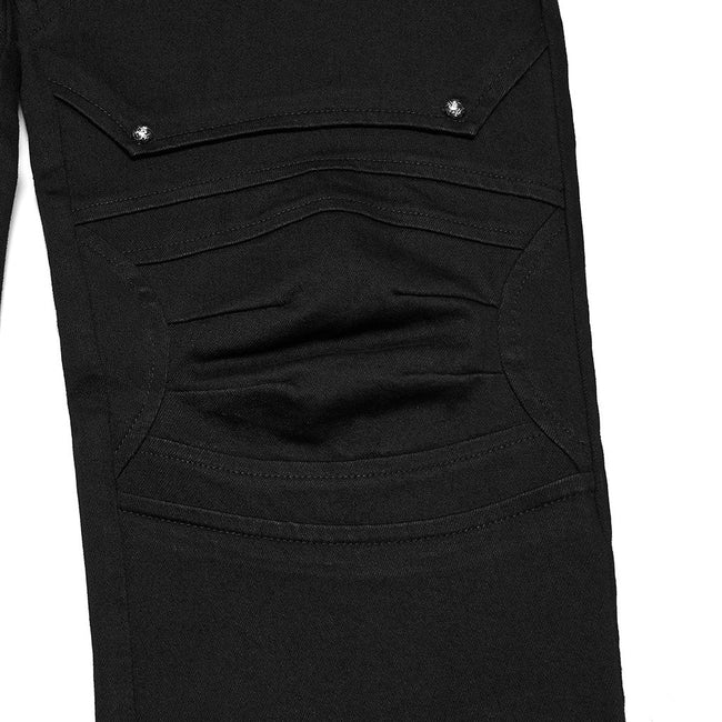 Punk techwear denim pants