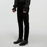 Gothic velveteen and vintage pants