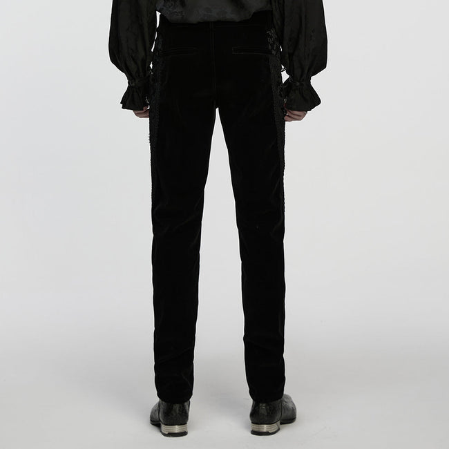Gothic velveteen and vintage pants