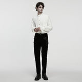 Gothic velveteen and vintage pants