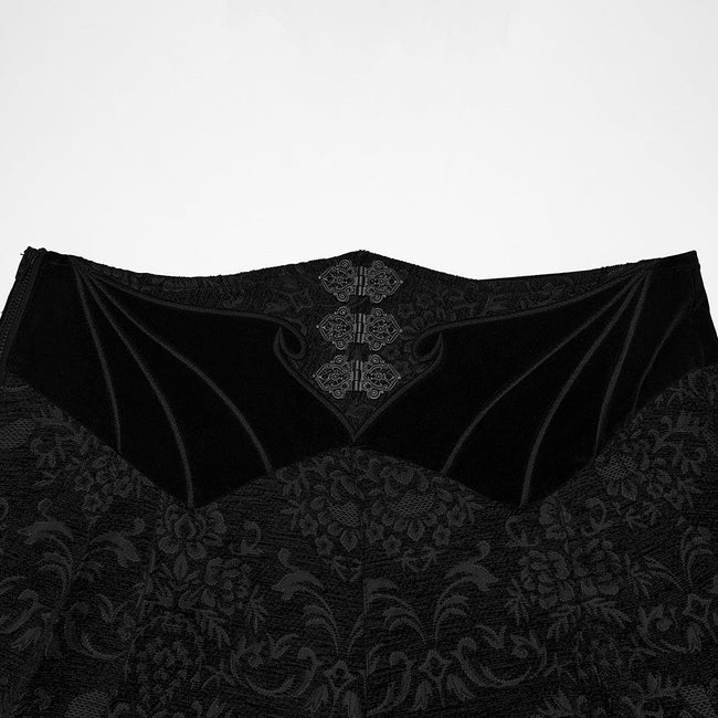 Gothic Retro Jacquard Embroidered Pants