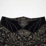 Gothic Retro Jacquard Embroidered Pants