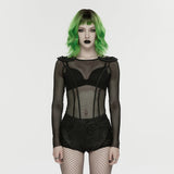 Punk low waist shorts