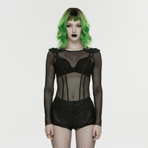 Punk low waist shorts