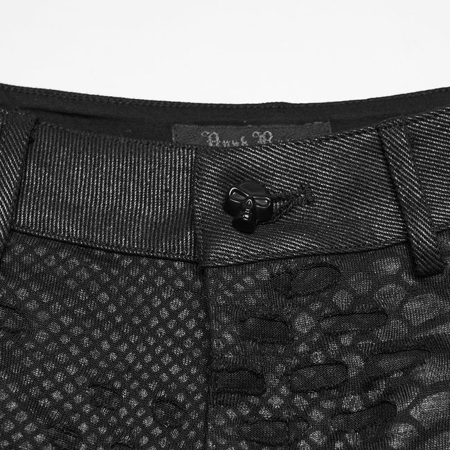 Punk low waist shorts
