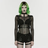 Punk low waist personalized shorts