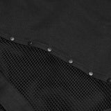 Punk mesh flared pants