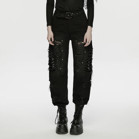 Punk Decadent Denim Pants