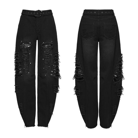 Punk Decadent Denim Pants
