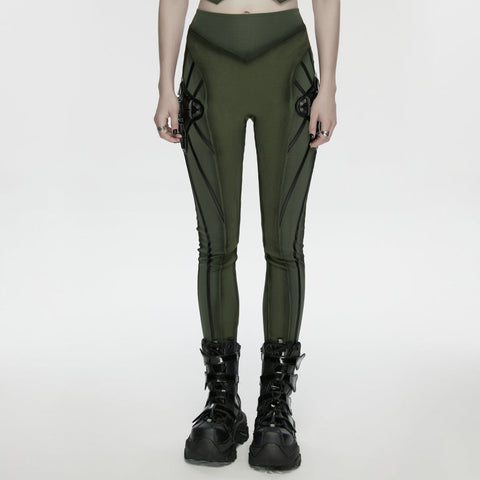 Cyberpunk techwear leggings