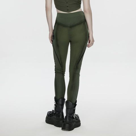 Cyberpunk techwear leggings