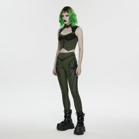 Cyberpunk techwear leggings