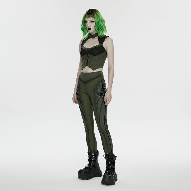 Cyberpunk techwear leggings
