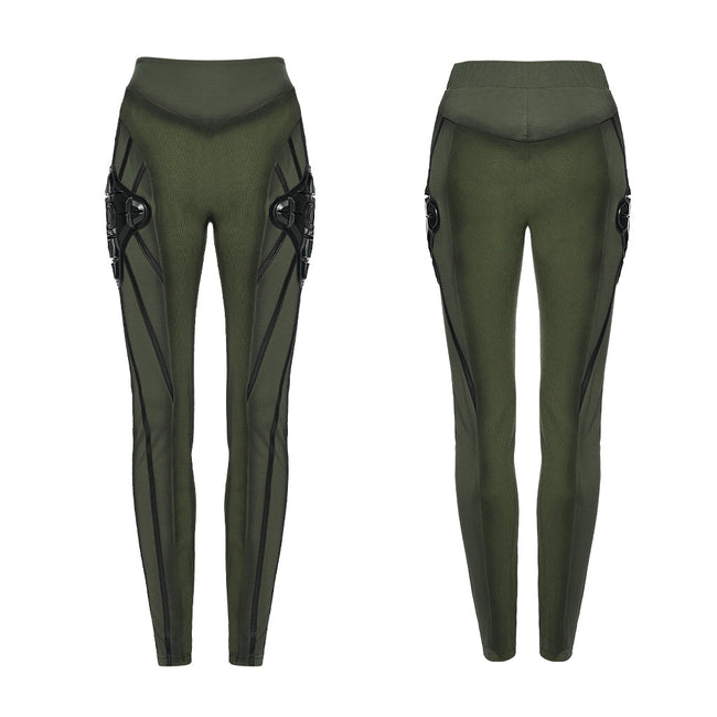 Cyberpunk techwear leggings