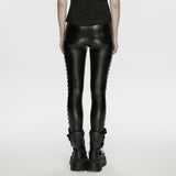 Punk drawstring leggings