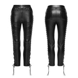 Punk drawstring leggings